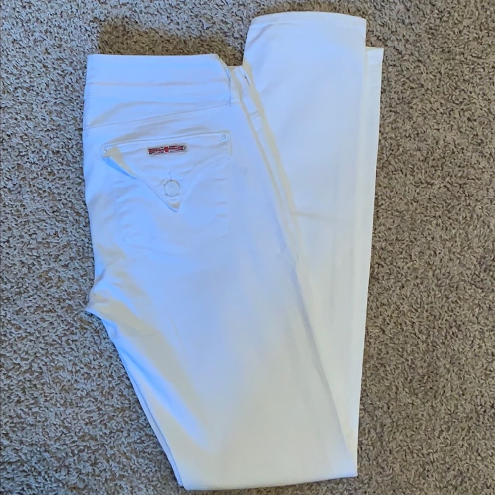 Hudson White Jeans